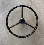BoutiqueduRoutier™ | 3-Spoke Steering Wheel Scania R/NextGen – Black Griffin Logo