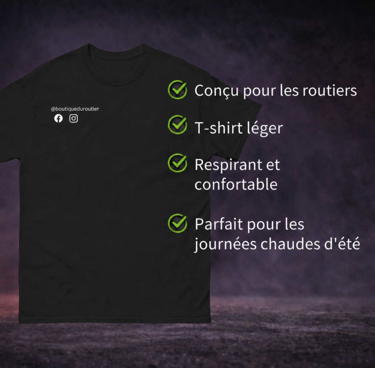 BoutiqueduRoutier™ | Women's T-Shirt – Truck Driver Girl