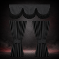 BoutiqueduRoutier™ | Truck Curtains Set Black