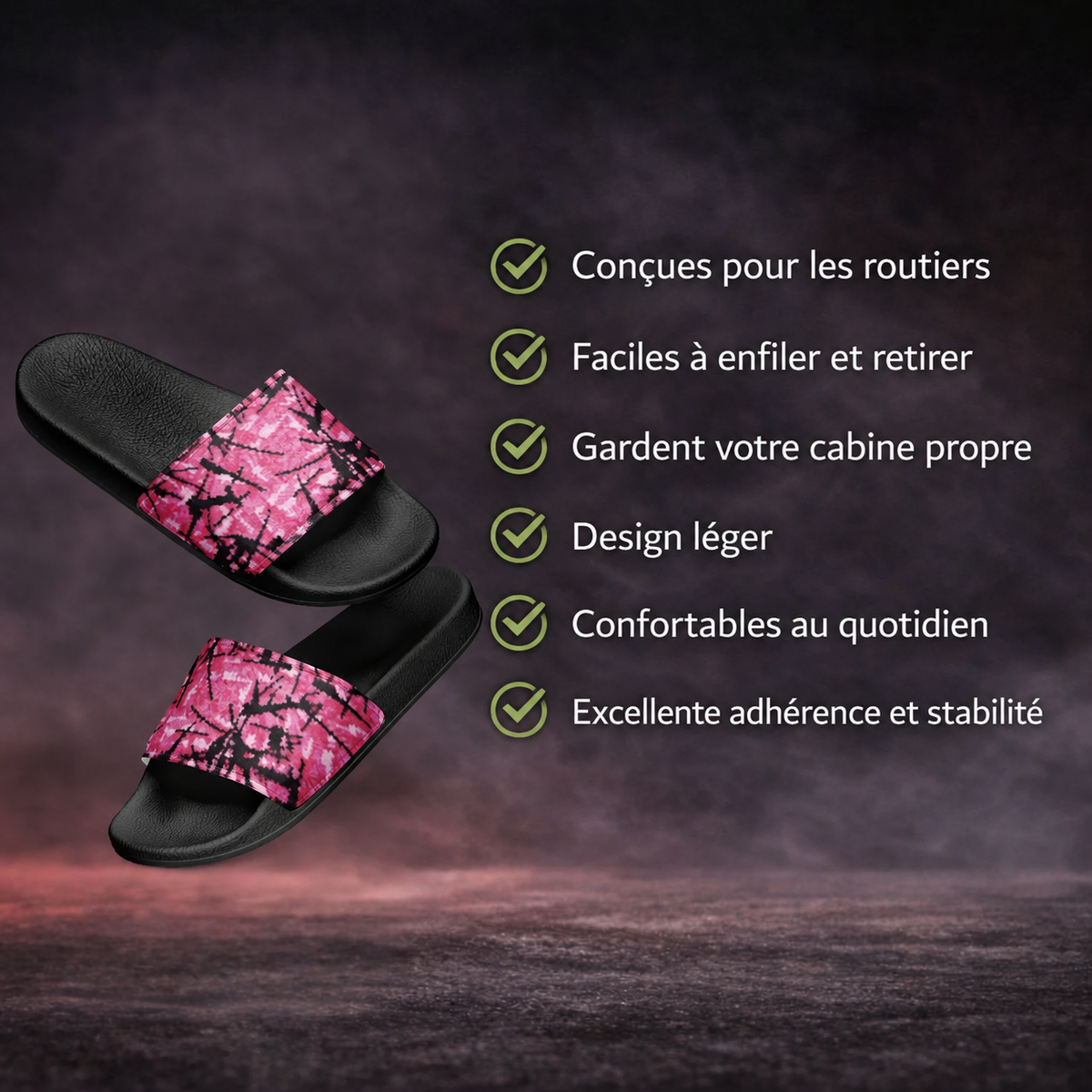 BoutiqueduRoutier™ | Women's Slippers Danish Plush Pink