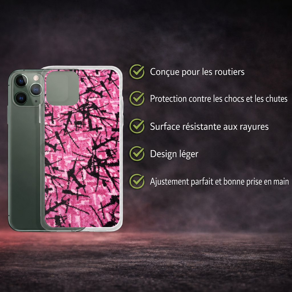 BoutiqueduRoutier™ | iPhone Case Danish Plush Pink