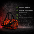 BoutiqueduRoutier™ | Travel Bag Danish Plush Red
