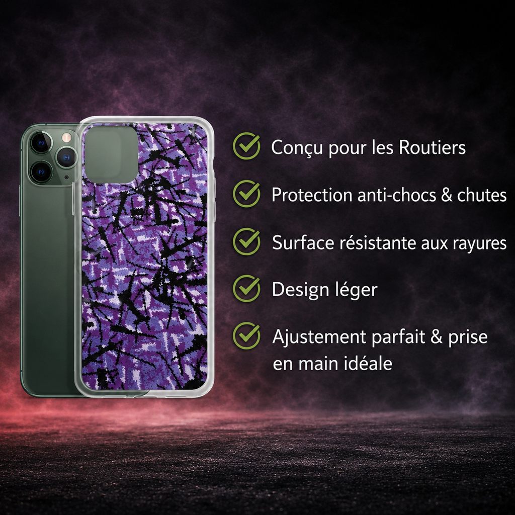 BoutiqueduRoutier™ | iPhone Case Danish Plush Purple
