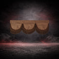 BoutiqueduRoutier™ | Truck Front Window Curtain Suede Look Brown