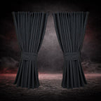 BoutiqueduRoutier™ | Truck Curtains Set Black