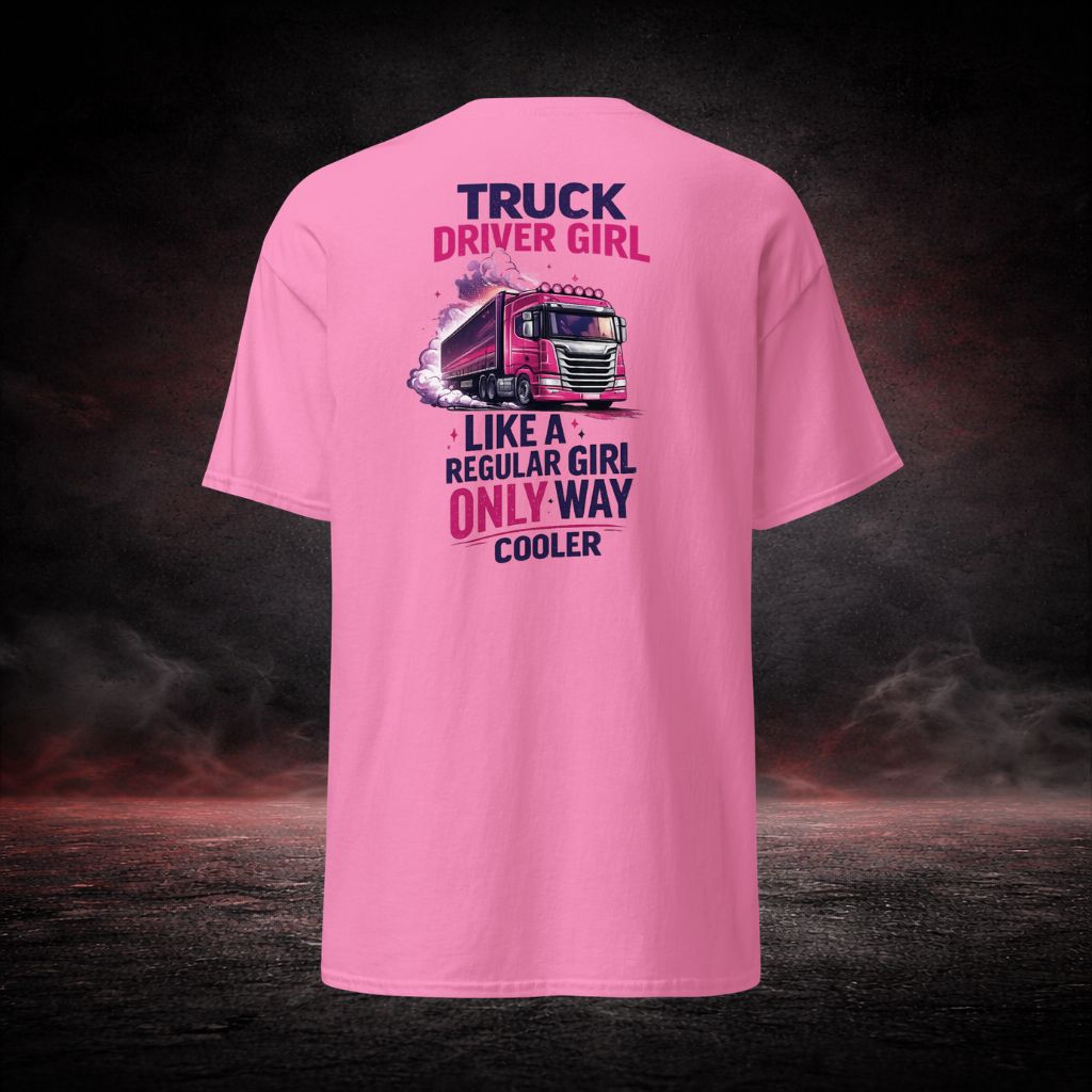 BoutiqueduRoutier™ | Women's T-Shirt – Truck Driver Girl
