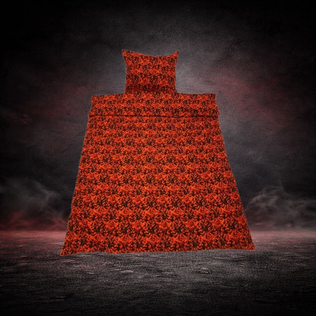 BoutiqueduRoutier™ | Duvet Cover 140x200 Danish Plush Red