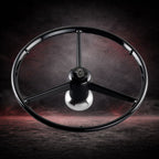 BoutiqueduRoutier™ | 3-Spoke Steering Wheel Scania R/NextGen – Black Griffin Logo