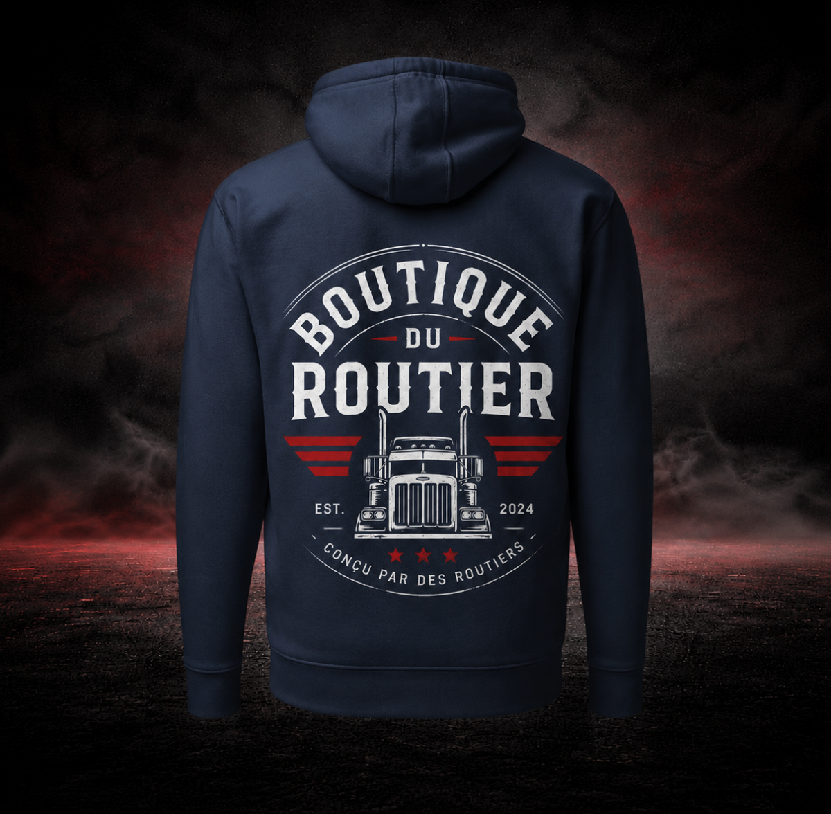 BoutiqueduRoutier™ | Danish Member – Trucker Hoodie