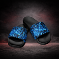 BoutiqueduRoutier™ | Slippers Danish Plush Blue