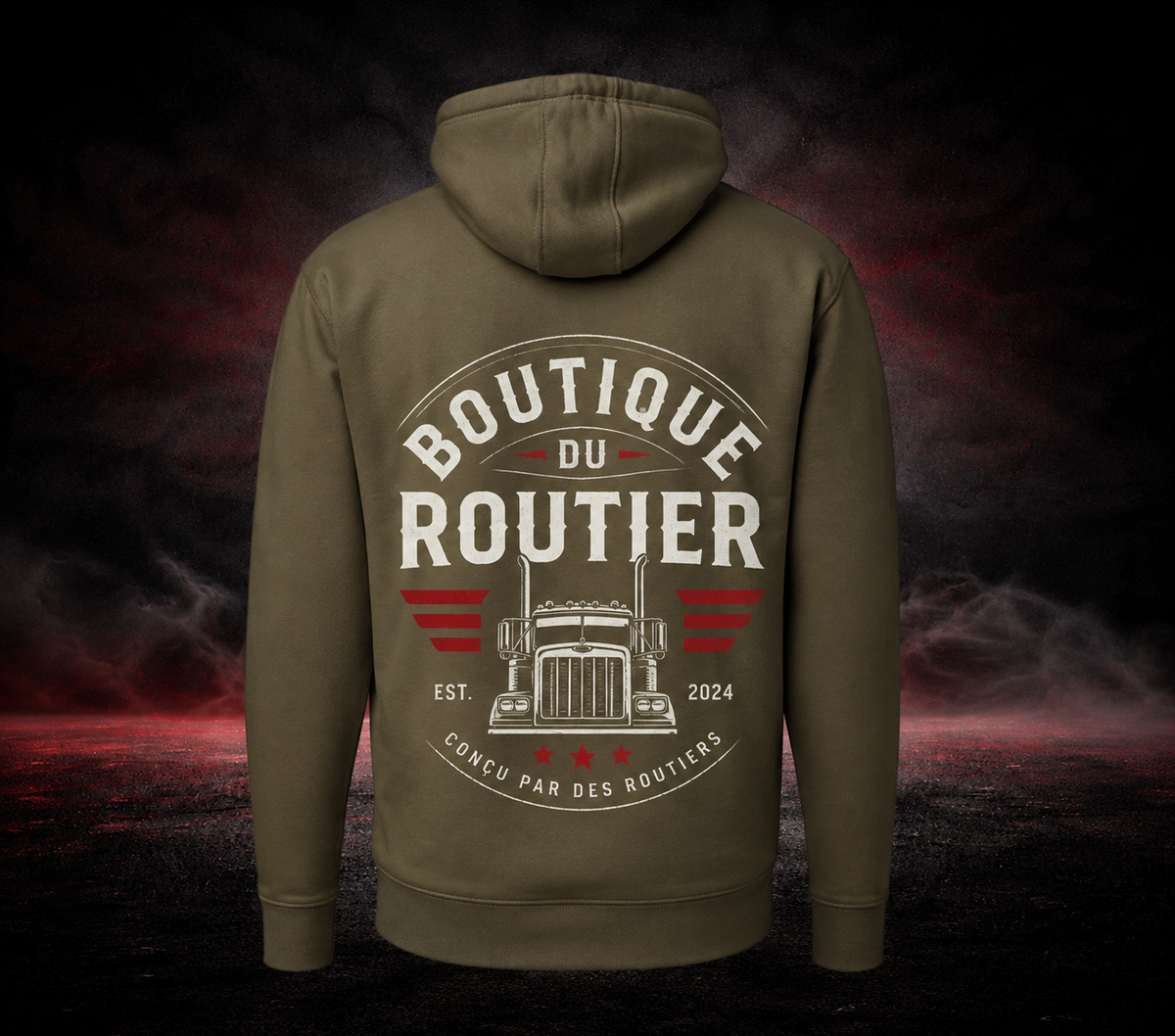 BoutiqueduRoutier™ | Danish Member – Trucker Hoodie