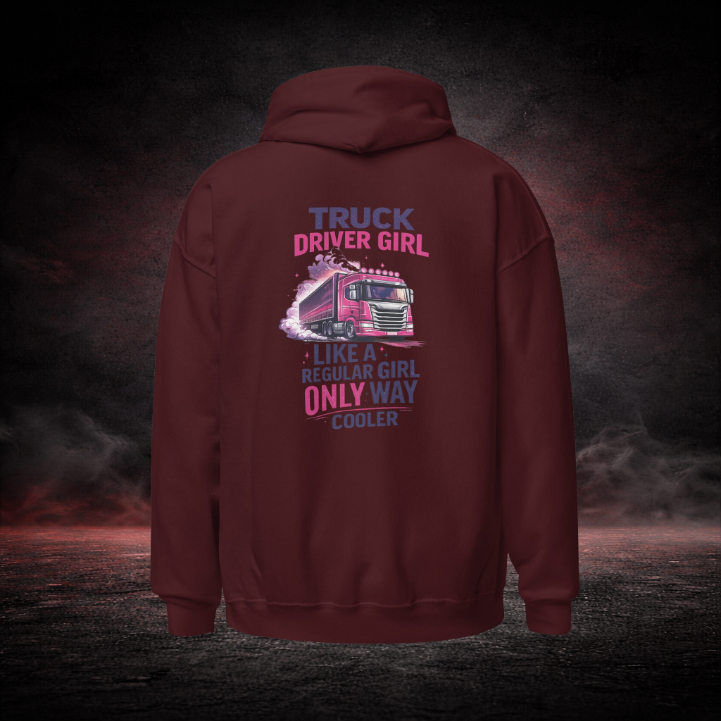 BoutiqueduRoutier™ | Women's Hoodie – Truck Driver Girl