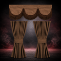 BoutiqueduRoutier™ | Truck Curtains Set Brown
