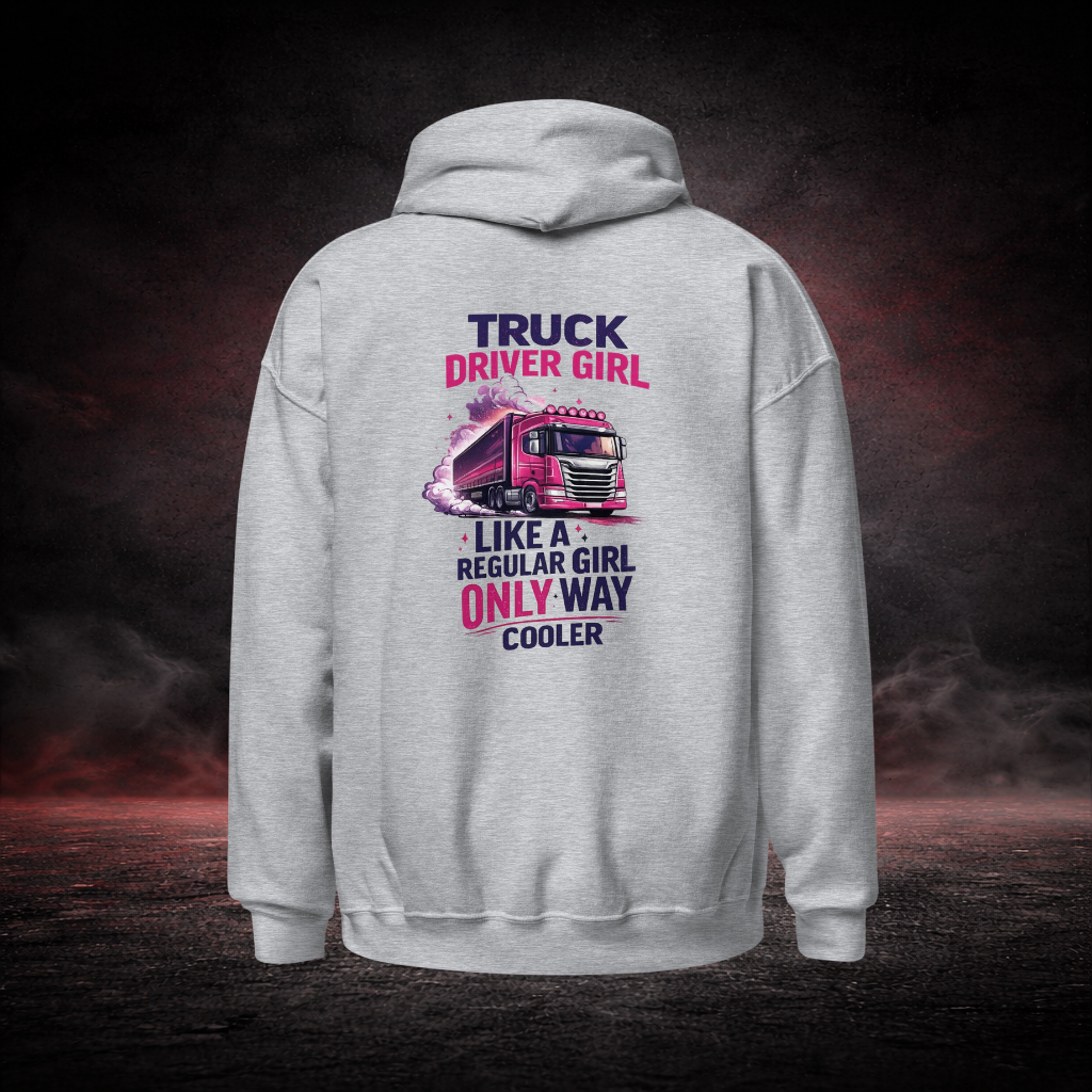 BoutiqueduRoutier™ | Women's Hoodie – Truck Driver Girl