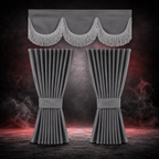 BoutiqueduRoutier™ | Truck Curtains Set Grey