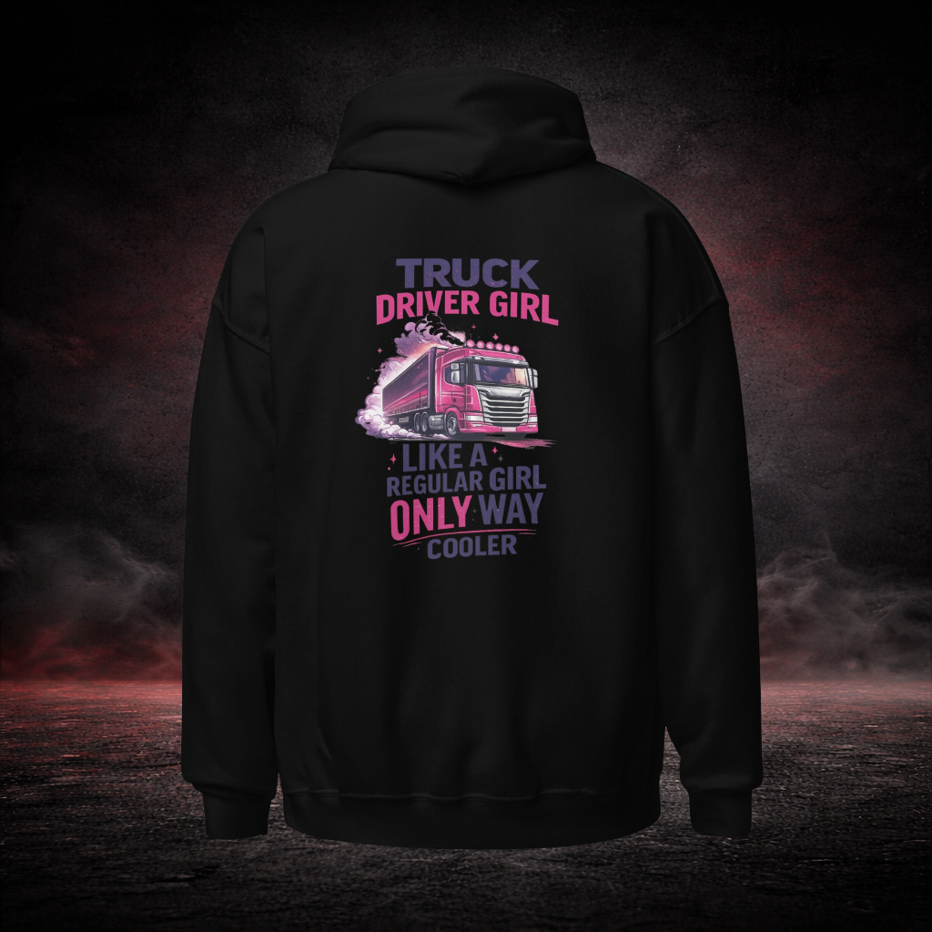 BoutiqueduRoutier™ | Women's Hoodie – Truck Driver Girl
